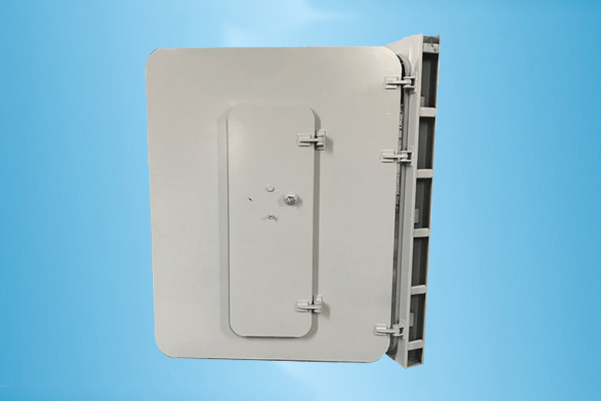 部隊防潮密閉門